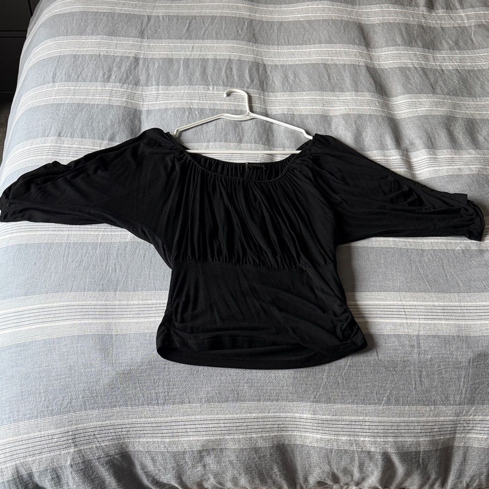 Forever 21 Y2K cinched dolman off the shoulder